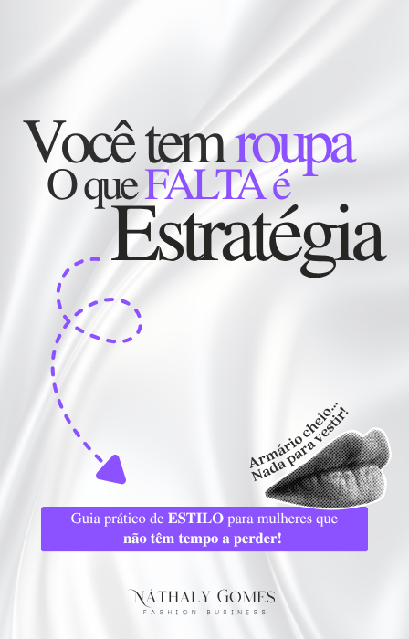Capa do e-book: Você tem roupa. O que falta é estratégia — Náthaly Gomes